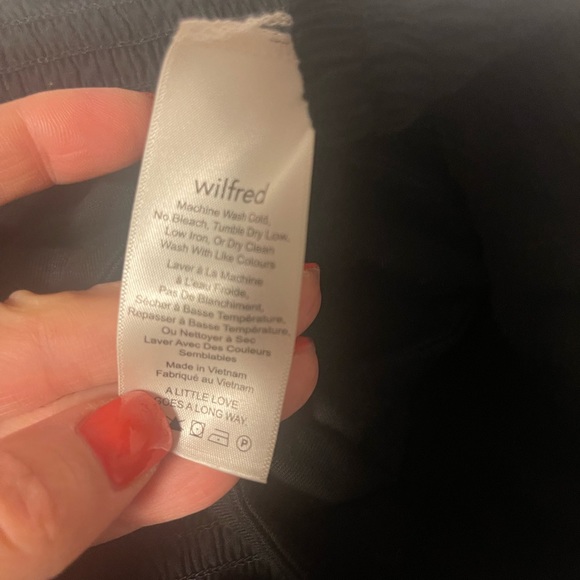 Daveney Tube Top / black/ Aritzia/ Wilfred - Picture 3 of 6